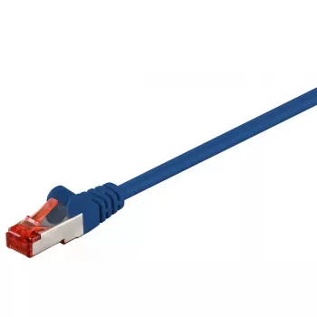 Tinklo kabelis Goobay 95482 Cat6 S/FTP 10m Mėlynas