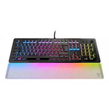 Turtle Beach Vulcan II Max klaviatūra, skirta žaidimams, USB, QWERTZ, vokiečių, juoda
