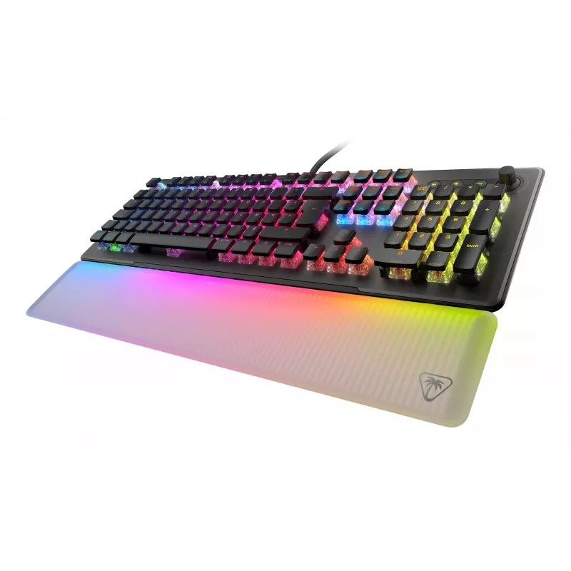 Turtle Beach Vulcan II Max klaviatūra, skirta žaidimams, USB, QWERTZ, vokiečių, juoda