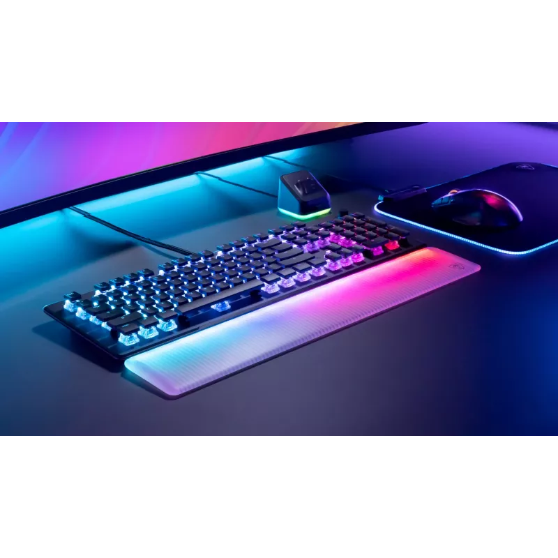 Turtle Beach Vulcan II Max klaviatūra, skirta žaidimams, USB, QWERTZ, vokiečių, juoda