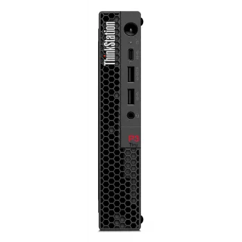 Lenovo ThinkStation P3 Tiny Intel® Core™ i9 i9-14900 64 GB DDR5-SDRAM 1 TB SSD Windows 11 Pro Mini PC Workstation Juoda