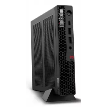 Lenovo ThinkStation P3 Tiny Intel® Core™ i9 i9-14900 64 GB DDR5-SDRAM 1 TB SSD Windows 11 Pro Mini PC Workstation Juoda
