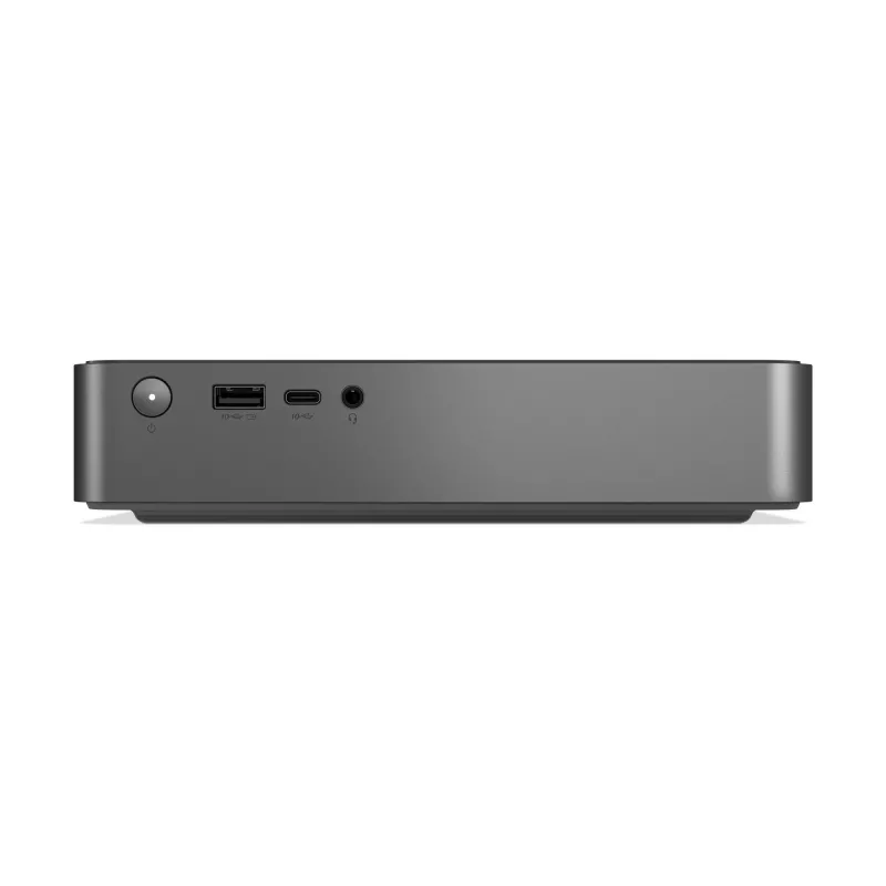 Lenovo IdeaCentre Mini 01Q8X10 Snapdragon X1-26-100 32 GB LPDDR5x-SDRAM 1 TB SSD Windows 11 Home Mini PC Pilka