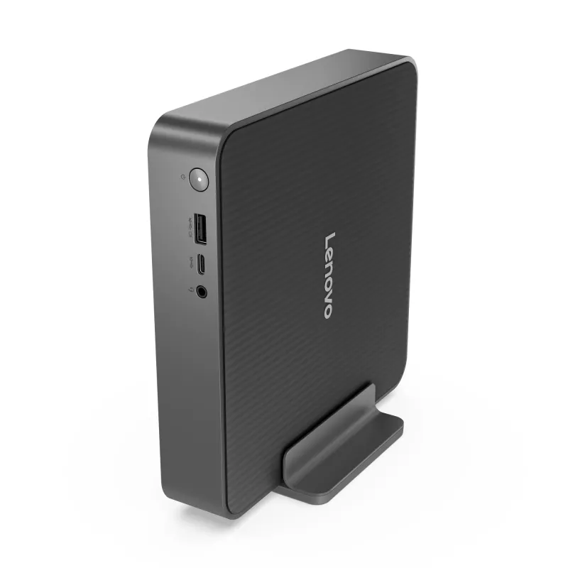 Lenovo IdeaCentre Mini 01Q8X10 Snapdragon X1-26-100 32 GB LPDDR5x-SDRAM 1 TB SSD Windows 11 Home Mini PC Pilka