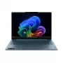 Lenovo Yoga Slim 7 14AKP10 Copilot+ PC AMD Ryzen™ AI 7 350 nešiojamas kompiuteris 35,6 cm (14 colių) 2,8K 16 GB LPDDR5-SDRAM 512 GB SSD Wi-Fi 7 (802.11be) Windows 11 Home žalsvai mėlynas
