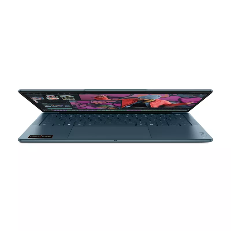 Lenovo Yoga Slim 7 14AKP10 Copilot+ PC AMD Ryzen™ AI 7 350 nešiojamas kompiuteris 35,6 cm (14 colių) 2,8K 16 GB LPDDR5-SDRAM 512 GB SSD Wi-Fi 7 (802.11be) Windows 11 Home žalsvai mėlynas