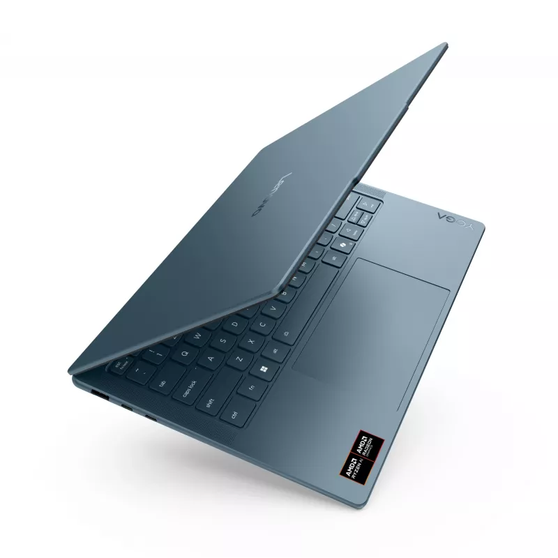Lenovo Yoga Slim 7 14AKP10 Copilot+ PC AMD Ryzen™ AI 7 350 nešiojamas kompiuteris 35,6 cm (14 colių) 2,8K 16 GB LPDDR5-SDRAM 512 GB SSD Wi-Fi 7 (802.11be) Windows 11 Home žalsvai mėlynas