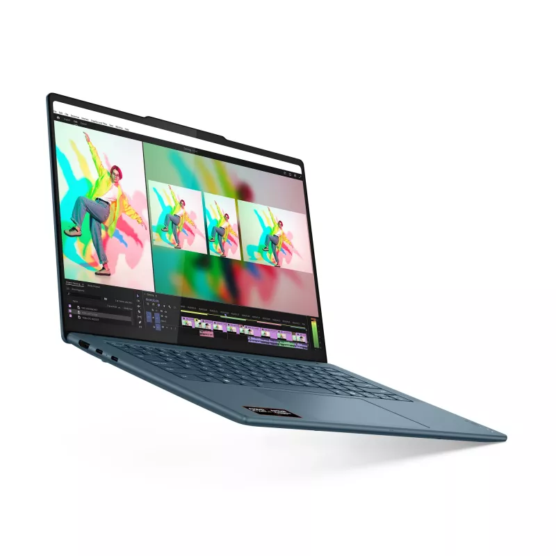 Lenovo Yoga Pro 7 14AKP10 Copilot+ PC AMD Ryzen™ AI 7 350 nešiojamas kompiuteris 36,8 cm (14,5 colio) 3K 32 GB LPDDR5x-SDRAM 1 TB SSD Wi-Fi 7 (802.11be) Windows 11 Pro mėlynai žalsva