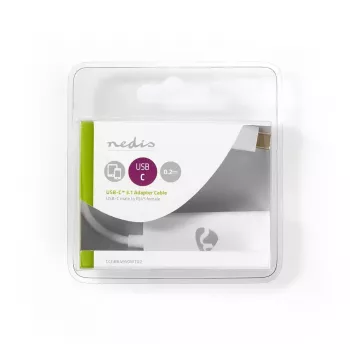 Tinklo kabelis Nedis CCGB64950WT02 RJ-45 Cat8.1 0,2 m Baltas