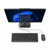 Lenovo V100 Intel® N N100 60.5 cm (23.8 colio) 1920 x 1080 pikselių All-in-One kompiuteris 8 GB DDR4-SDRAM 256 GB SSD Windows 11 Pro Wi-Fi 6 (802.11ax) Juoda