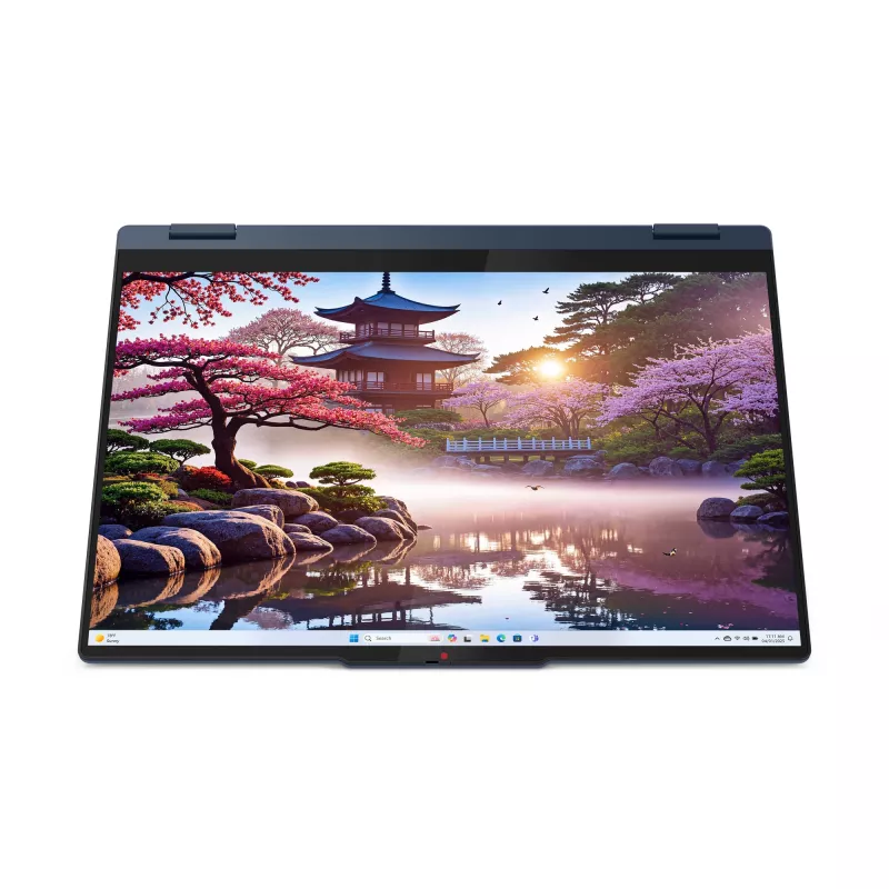 Lenovo IdeaPad 5 2-in-1 16AKP10 Copilot+ PC AMD Ryzen™ AI 5 340 Hibridinis (2-in-1) 40,6 cm (16 colių) jutiklinis ekranas WUXGA 16 GB LPDDR5x-SDRAM 512 GB SSD Wi-Fi 7 (802.11be) Windows 11 Home Vokiška mėlyna