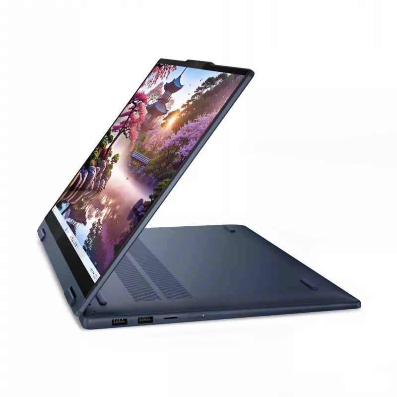 Lenovo IdeaPad 5 2-in-1 16AKP10 Copilot+ PC AMD Ryzen™ AI 5 340 Hibridinis (2-in-1) 40,6 cm (16 colių) jutiklinis ekranas WUXGA 16 GB LPDDR5x-SDRAM 512 GB SSD Wi-Fi 7 (802.11be) Windows 11 Home Vokiška mėlyna