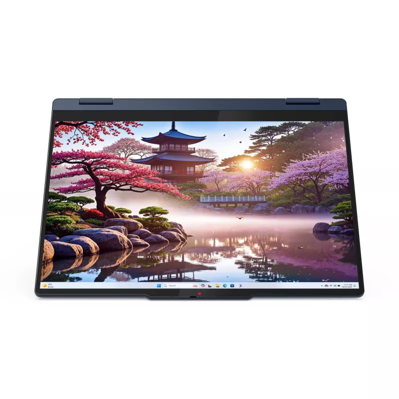 Lenovo IdeaPad 5 2-in-1 14AKP10 Copilot+ PC AMD Ryzen™ AI 7 350 Hibridinis (2-in-1) 35,6 cm (14 colių) jutiklinis ekranas WUXGA 16 GB LPDDR5x-SDRAM 1 TB SSD Wi-Fi 7 (802.11be) Windows 11 Home Vokiška mėlyna