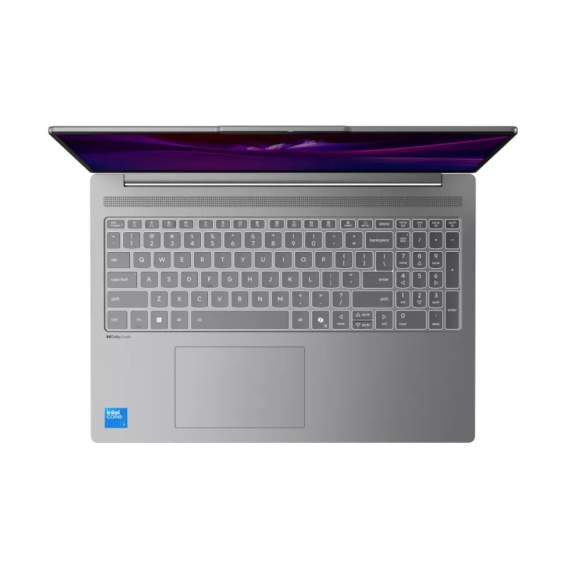 Nešiojamas kompiuteris Lenovo IdeaPad Slim 5 16IRH10R Intel Core 7 240H 40,6 cm (16 colių) WUXGA 24 GB DDR5-SDRAM 1 TB SSD Wi-Fi 7 (802.11be) Windows 11 Home Pilka