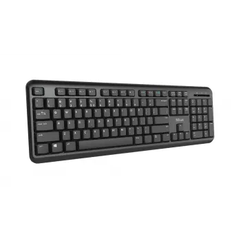 Trust TK-350 klaviatūra Office RF belaidė QWERTZ vokiečių juoda