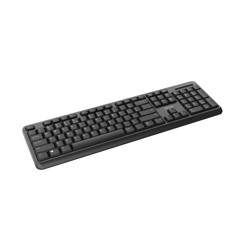 Trust TK-350 klaviatūra Office RF belaidė QWERTZ vokiečių juoda