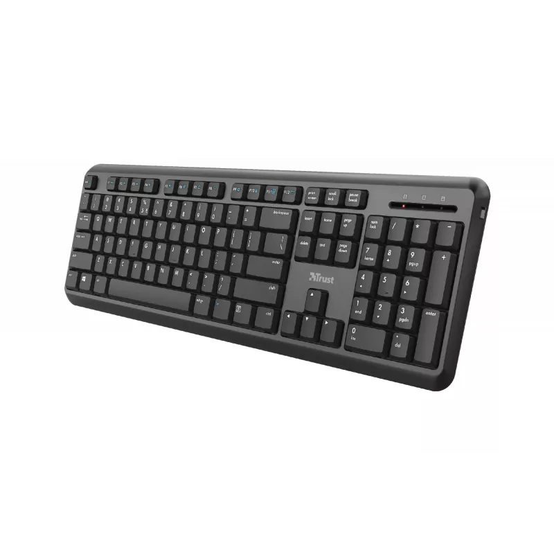 Trust TK-350 klaviatūra Office RF belaidė QWERTZ vokiečių juoda