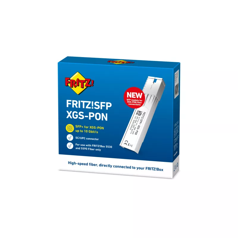 FRITZ! SFP XGS-PON tinklo siųstuvo-imtuvo modulis šviesolaidinis 10000 Mbit/s