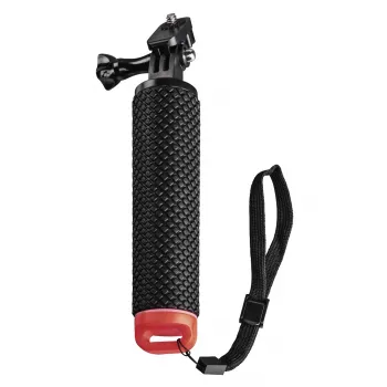 Monopod Hama 00004458 1/4 colio plastikinis juoda/raudona aukštis 19 cm