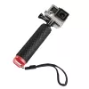 Monopod Hama 00004458 1/4 colio plastikinis juoda/raudona aukštis 19 cm