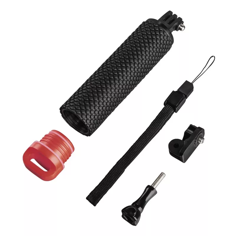 Monopod Hama 00004458 1/4 colio plastikinis juoda/raudona aukštis 19 cm