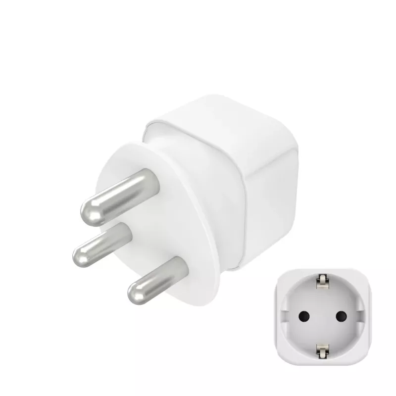 Hama 00223440 maitinimo kištuko adapteris, Type M, Type C (Europlug)+Type F, baltas