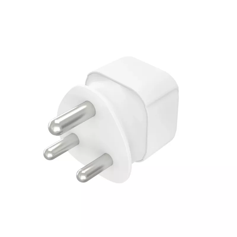 Hama 00223440 maitinimo kištuko adapteris, Type M, Type C (Europlug)+Type F, baltas