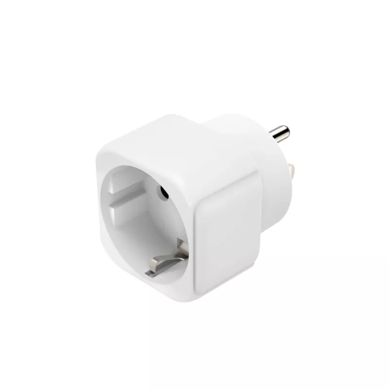 Hama 00223438 maitinimo kištuko adapteris B tipo C tipo (eurokištukas)+F tipo Balta