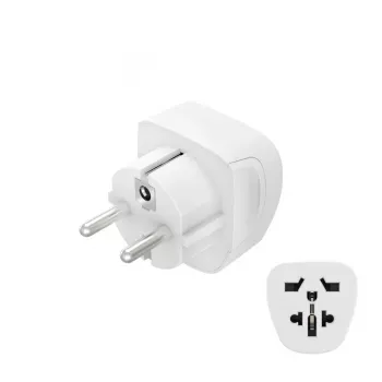 Hama 00223456 maitinimo kištuko adapteris Type E/F hybrid Universal White