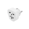 Hama 00223456 maitinimo kištuko adapteris Type E/F hybrid Universal White