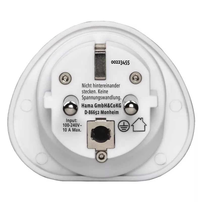 Hama 00223455 maitinimo kištuko adapteris universalus baltas
