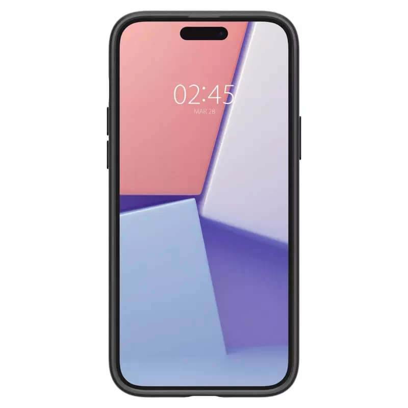 Dėklas Spigen ACS06776, skirtas iPhone 15 15,5 cm, juodas