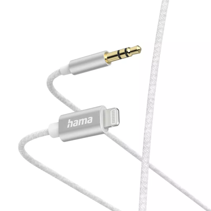 Laidas Hama 00201522 1m baltas Lightning - 3,5 mm
