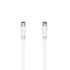 Hama 00205061 bendraašis kabelis 1,5 m Coax F Baltas