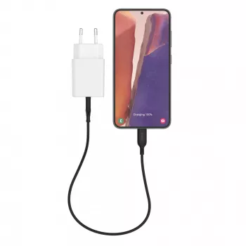 mophie essentials 20W USB-C PD sieninis adapteris universalus baltas kintamoji srovė greitas įkrovimas vidaus
