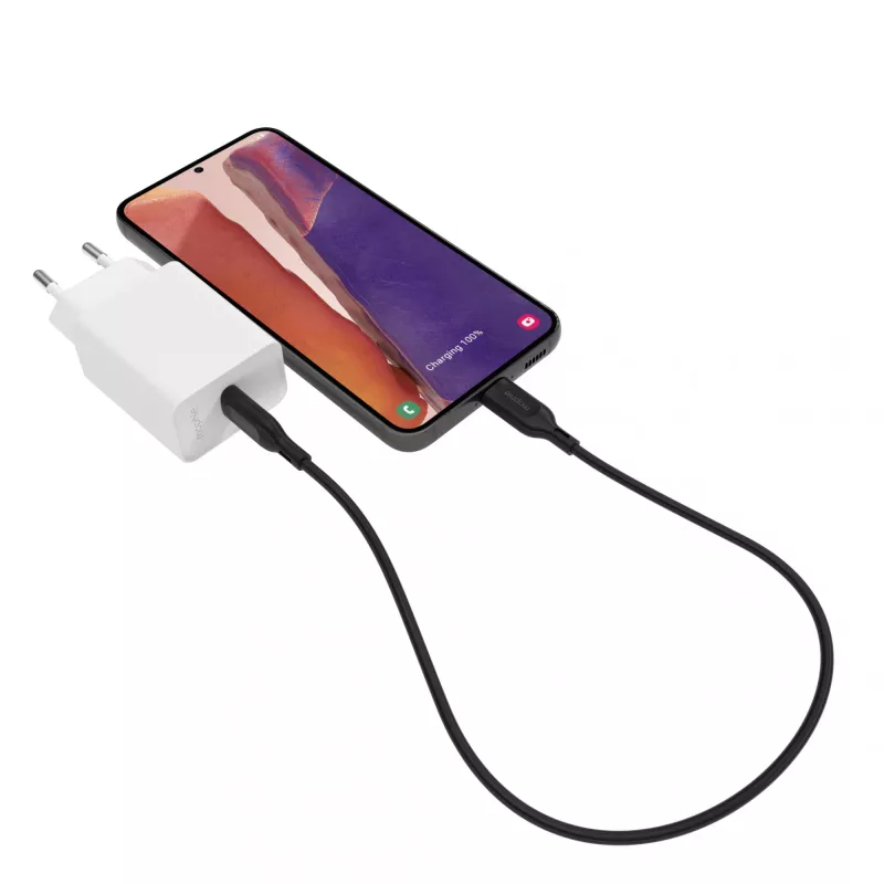 mophie essentials 20W USB-C PD sieninis adapteris universalus baltas kintamoji srovė greitas įkrovimas vidaus
