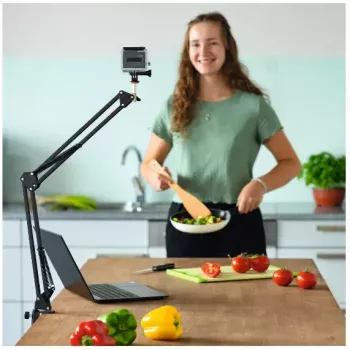 Hama 700 II žiedinė lempa, mikrofonas, internetinė kamera, fotoaparatas, mobilusis telefonas / išmanusis, planšetė / UMPC juoda