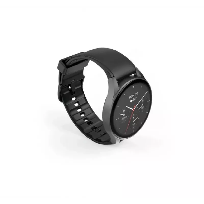 Hama Smartwatch 8900 3,63 cm (1,43 colio) AMOLED 45 mm skaitmeninis 466 x 466 pikselių jutiklinis ekranas juodas GPS (palydovinis)