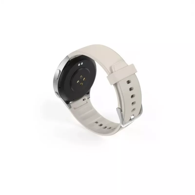 Hama Smartwatch 8900 3,35 cm (1,32 col.) AMOLED 42 mm skaitmeninis 466 x 466 pikseliai jutiklinis ekranas sidabrinis GPS (palydovinis)