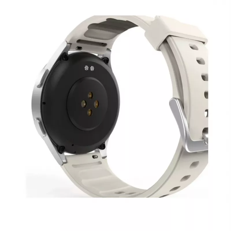 Hama Smartwatch 8900 3,35 cm (1,32 col.) AMOLED 42 mm skaitmeninis 466 x 466 pikseliai jutiklinis ekranas sidabrinis GPS (palydovinis)
