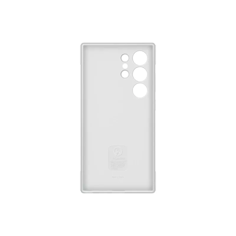 Dėklas Samsung Galaxy S24 Ultra šviesiai pilkas vienspalvis