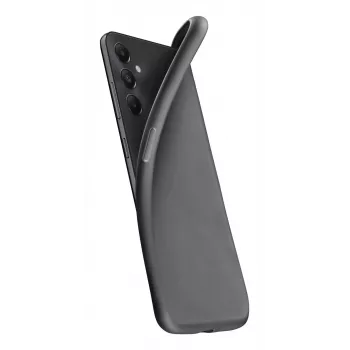 Cellularline Chroma - Galaxy A15 Spalvingas minkštos gumos dėklas, Dėklas, Samsung, A15 5G, 16,5 cm (6,5 colio), Juoda