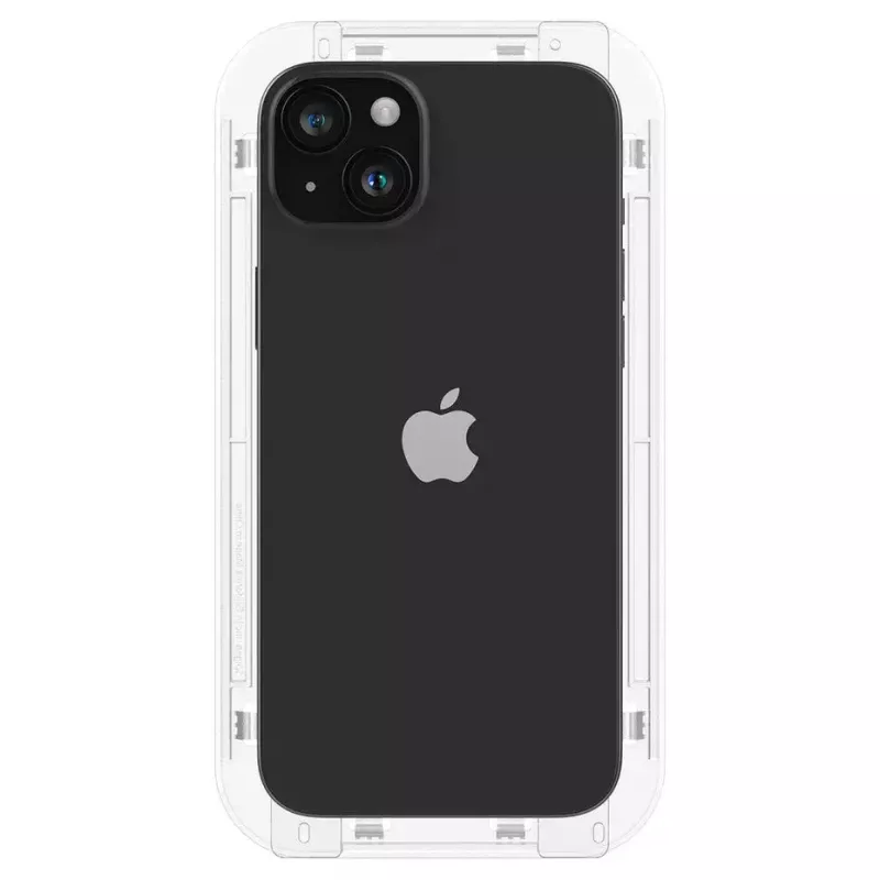 Spigen iPhone 15 Glas.tR EZ Fit ekrano apsauga grūdintas stiklas permatomas