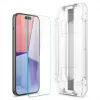 Spigen iPhone 15 Glas.tR EZ Fit ekrano apsauga grūdintas stiklas permatomas