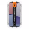Spigen iPhone 15 Glas.tR EZ Fit ekrano apsauga grūdintas stiklas permatomas