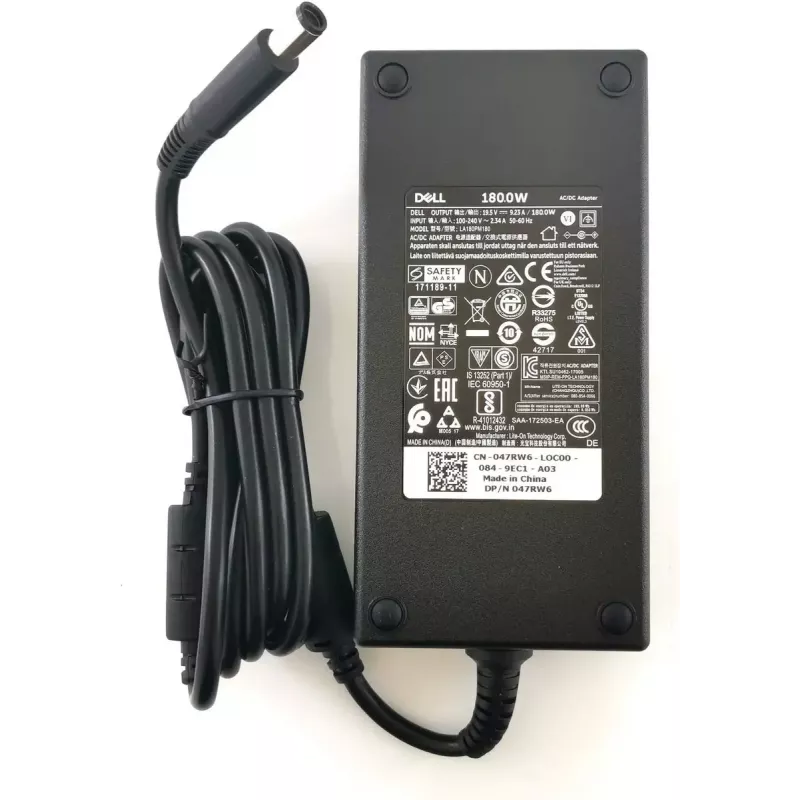 DELL 47RW6 maitinimo adapteris Vidinis 180 W