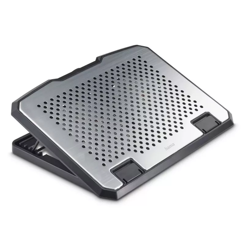 Hama aliumininis nešiojamojo kompiuterio aušinimo padas 39,6 cm (15,6 colio) juodas