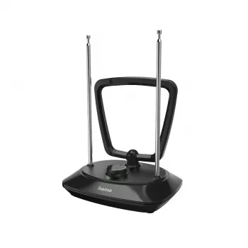Vidinė antena Hama Classic 2 m laidas Juoda 105x150x195mm