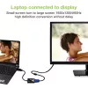 Techly kabelio adapteris keitiklis HDMI į VGA juodas 0,1 m 1920x1200 60 Hz