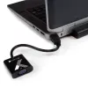 Techly kabelio adapteris keitiklis HDMI į VGA juodas 0,1 m 1920x1200 60 Hz